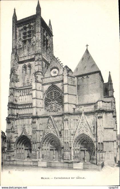 CPA Meaux Cathedrale