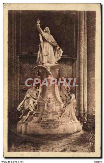 CPA Meaux La Cathedrale Bossuet Eveque De Meaux