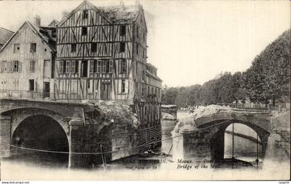 CPA Meaux Pont