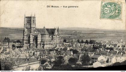 CPA Meaux Vue Generale