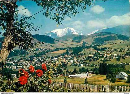 Carte Postale - 74 - Mégève - Echappée sur Mégève - Le Mont Blanc - CPM - Voir Scans Recto-Verso - Poscard - Carta Posta