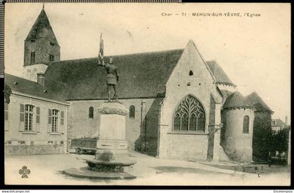 Carte Postale - France - Mehun sur Yèvre - L'Eglise (CP28480)