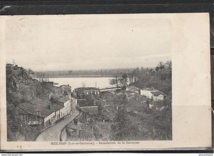 47 - MEILHAN - Inondation de la Garonne