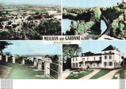 47 - MEILHAN SUR GARONNE  - S27665 -  Divers Aspects de la Ville - En l'état Trou - COMBIER - CPSM 14x9 cm