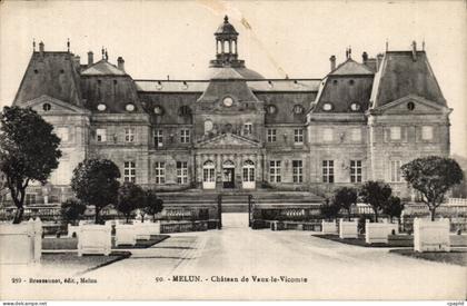 CPA Melun Chateau de Vaux le Vicomte