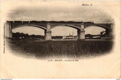 CPA MELUN le - MELUN - Le Pont du Mée (292872)