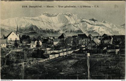 CPA Dauphine - MENS - Vue générale - L'Obiou (583688)