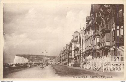CPA Mers les Bains L Esplanade