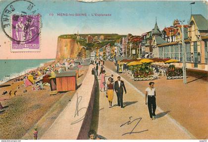CPA Mers les Bains L'Esplanade