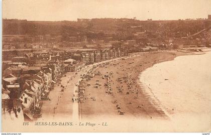 CPA Mers les Bains La Plage
