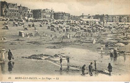 CPA Mers les Bains La Plage
