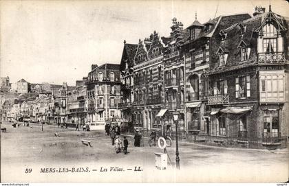 CPA Mers les Bains les Villas