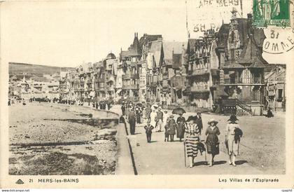 CPA Mers les Bains Les Villas de l'Esplanade