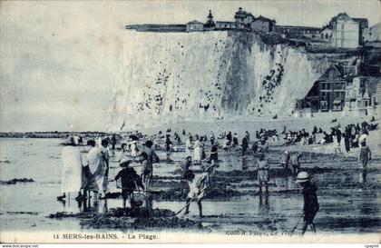Mers les Bains CPA La plage