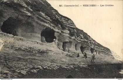 CPA Charente Inf Meschers Les Grottes