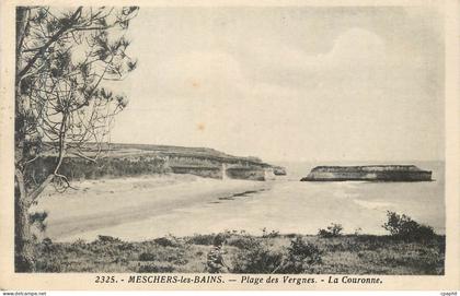CPA Meschers les Bains Plage des Vergnes la Couronne