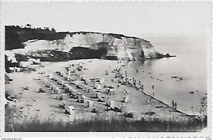 CPSM Meschers La Plage des Nonnes Les Falaises