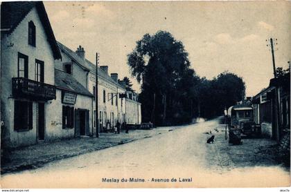 CPA Meslay du Maine-Avenue de Laval (186486)