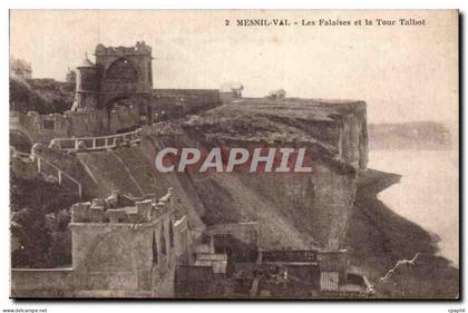 Mesnil Val - Les Falaises et la Tour Talbot - CPA