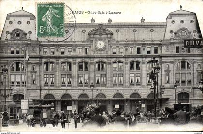CPA Paris Gare Saint Lazare
