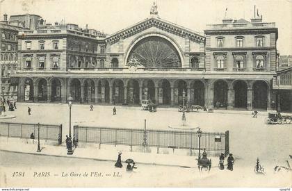 CPA Paris la Gare de l'Est