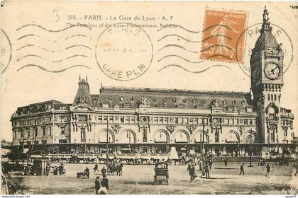 CPA Paris La Gare de Lyon