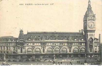 CPA Paris La Gare de Lyon