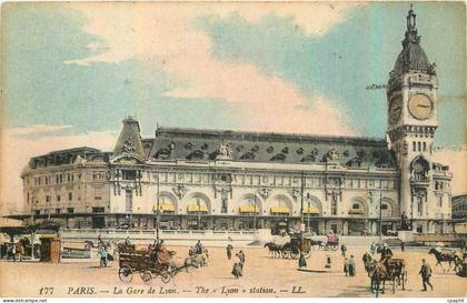 CPA Paris la Gare de Lyon