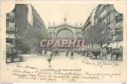 CPA Paris La Gare du Nord
