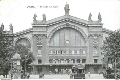 CPA Paris La Gare du Nord