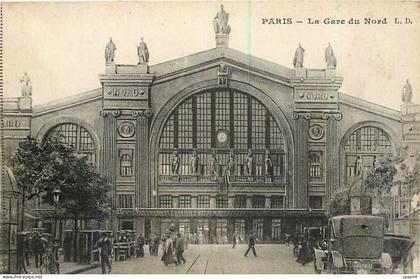 CPA Paris La Gare du Nord
