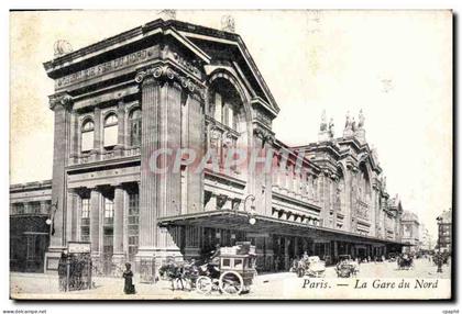 CPA Paris la Gare du Nord