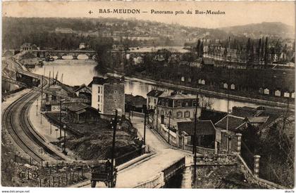 CPA Meudon Panorama pris du Bas-Meudon FRANCE (1307001)