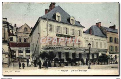 CPA Meulan L'hotel Pinchon