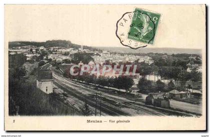 CPA Meulan Vue generale
