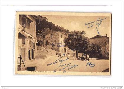 13 MEYRARGUES Place du Centre, Café, Automobile, ed Lafont 1104, 193?