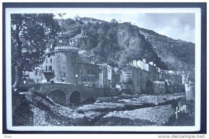 48 Meyrueis pont tour horloge    D48D  K48096K  C48096C RH056731