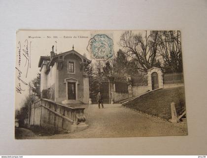 RHONE-MEYZIEU-N 380-ENTREE DU CHATEAU