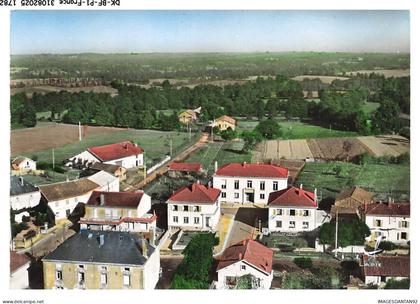 DK-BFP1-0892-87 - MEZIERE-SUR-ISSOIRE - En avion au-dessus - La mairie