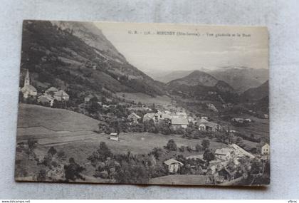 Mieussy, vue générale et le Buet, Haute Savoie 74