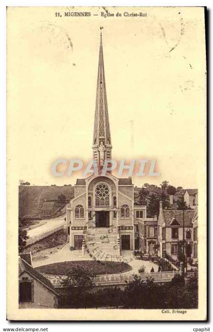 CPA Migennes Eglise du Christ Roi