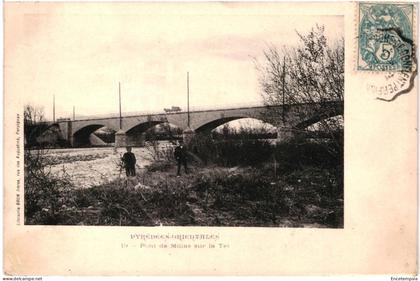 CPA  Carte Postale France  Millas Pont sur la Tet  1904  VM104722ok