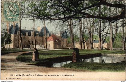 CPA COURANCES MILLY-la-FORET - Chateau - Abreuvoir (1355304)