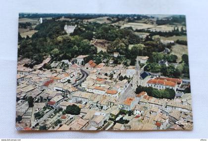 Cpm, Mirambeau, vue générale aérienne, Charente Maritime 17