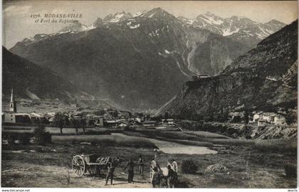 CPA MODANE Modane-Ville et Fort du Replaton (1195330)