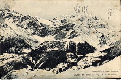 CPA Modane Savoie Massif de Polset