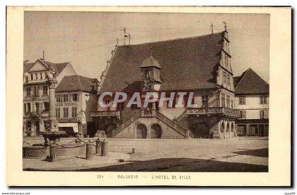 CPA Molsheim L Hotel de Ville