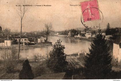 MONETEAU -89- L'YONNE A MONETEAU