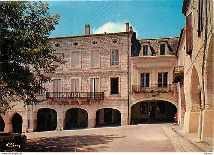 Carte Postale - 47 - Monflanquin - Les Arcades, place de la Mairie - CPM - Voir Scans Recto-Verso - Poscard - Carta Post