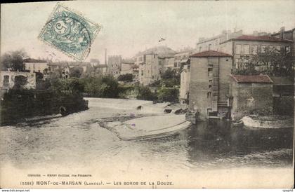 CPA Mont de Marsan Landes Les Bords de La Douze